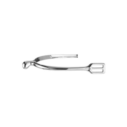 Spurs for children - Neverrust chrome plated, 15 mm ball-shaped
