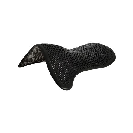 BR GEL PAD & MIDDLE RISER THERAPEUTIC SOFT GEL BLACK