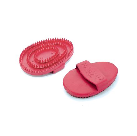 RUBBER OVAL CURRY COMB