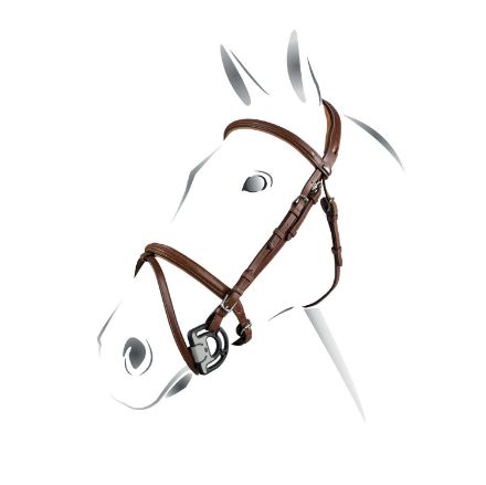 JUMPING MODEL BRIDLE
