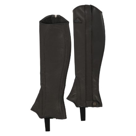 GP LEATHER/STRETCH LEATHER HALF CHAPS