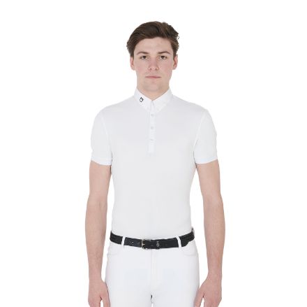 HUNT MODEL MAN POLO SHIRT IN STRETCH MATERIAL