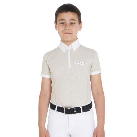 BOY POLO SHIRT WITH ZIP