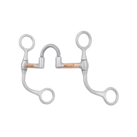 C-SHANK CORRECTIONAL BIT WITH COPPER COVERED BAR 11MM