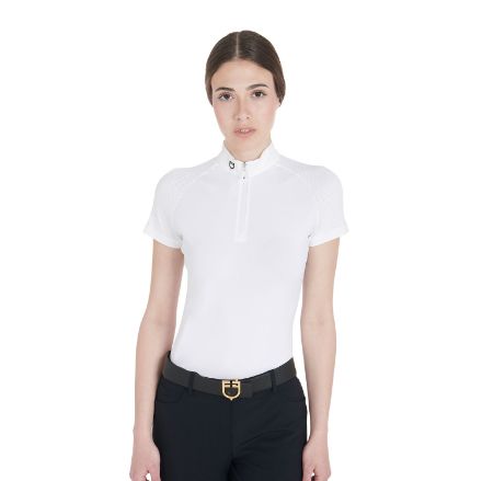 Women's slim fit stretch competition polo shirt