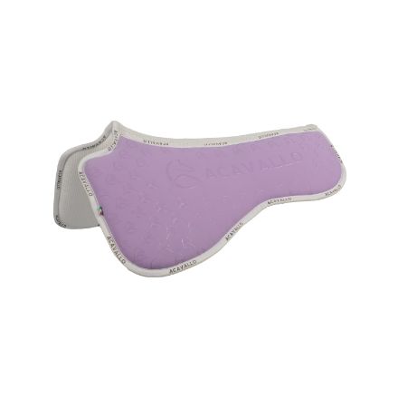 SPINE FREE LYCRA & MEMORY FOAM 1/2 PAD DRESSAGE W/SILICON GRIP & BAMBOO