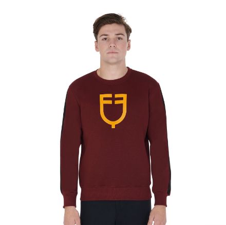Men's cotton sweatshirt with logo