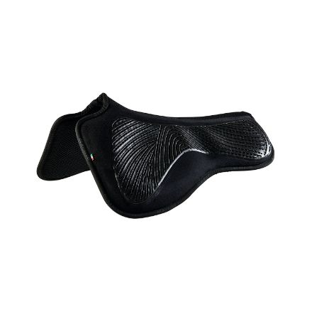 ACAVALLO WITHERS SHAPED SPINE FREE CLOSE CONTACT 3D SPACER CLASSIC GEL DRESSAGE PAD WITH MEMORY FOAM