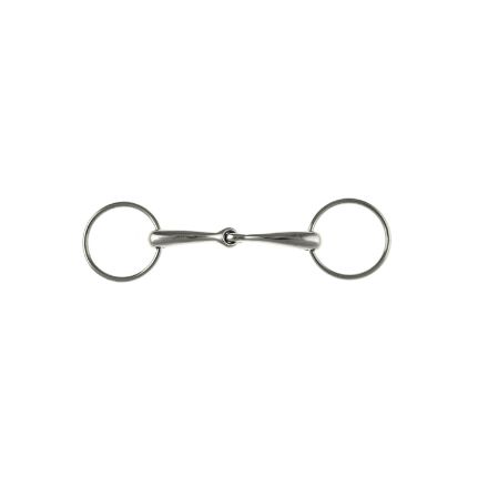 CURVED MOUTH SNAFFLE BIT