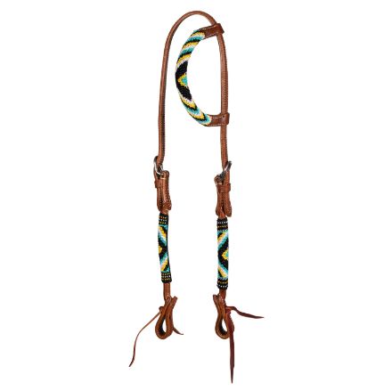 Abstract decorations western bridle